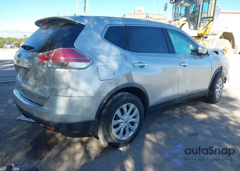 2014 Nissan Rogue S из США, поврежденный, VIN 5N1AT2ML4EC829408